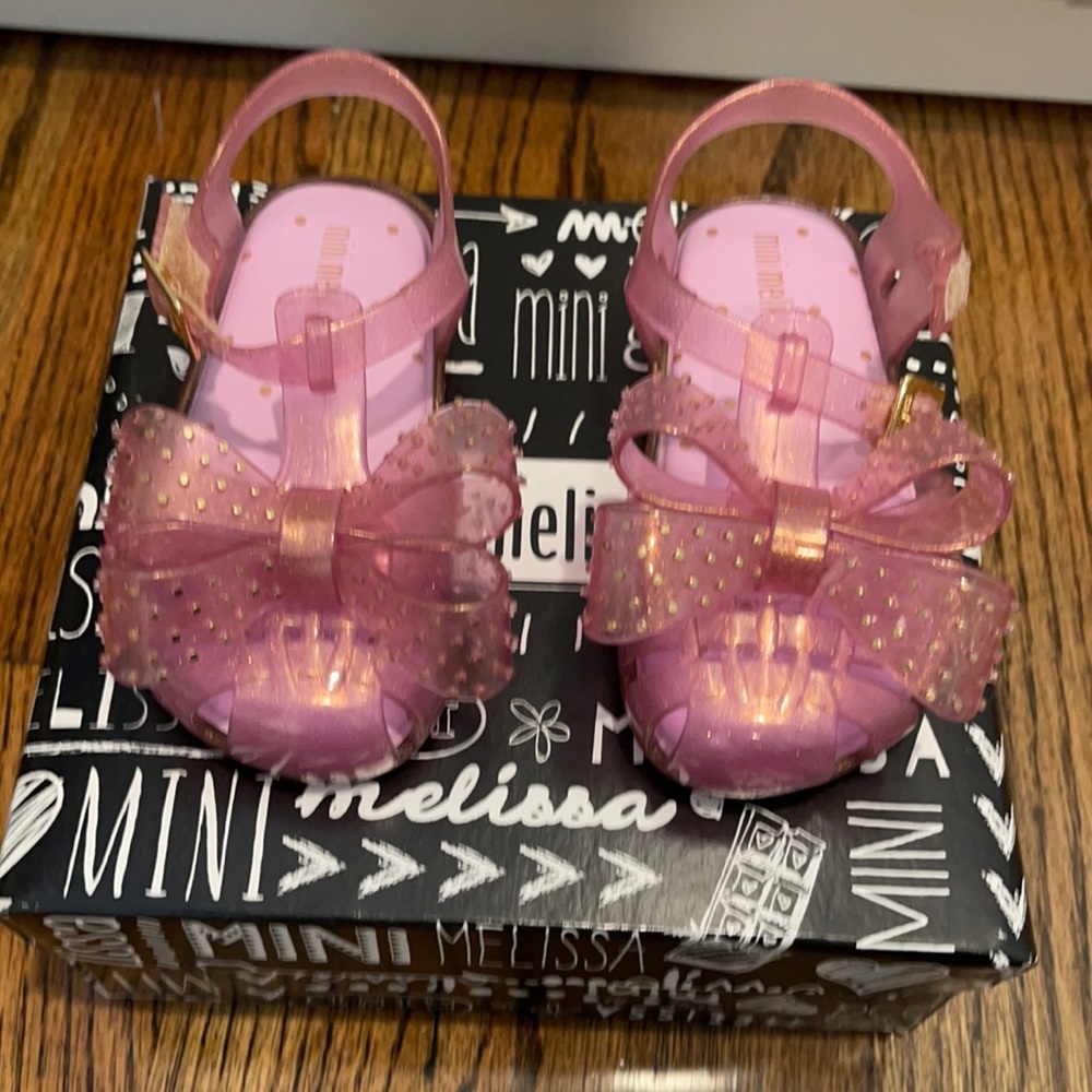 Mini Melissa. Jelly sandals.
